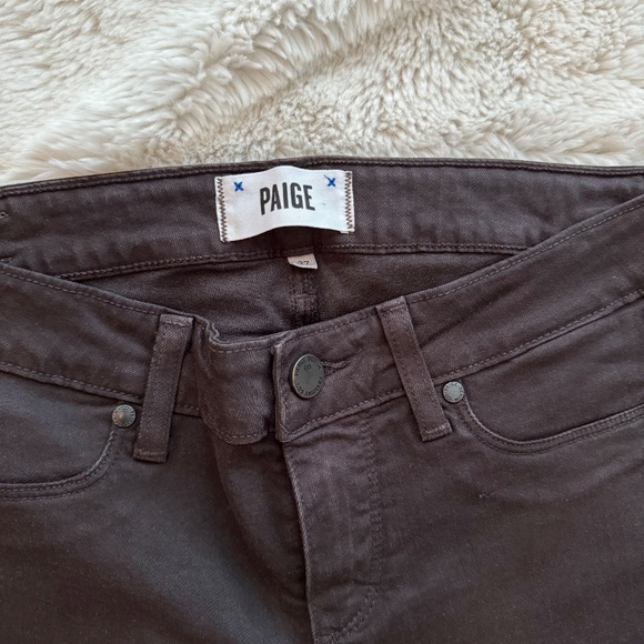 PAIGE Verdugo ultra skinny Women's jeans size 27 Beautiful brown color - Picture 2 of 5
